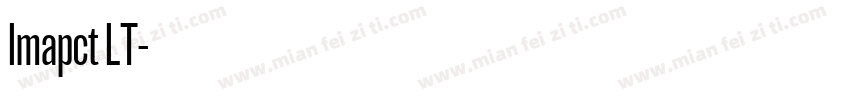 Imapct LT字体转换